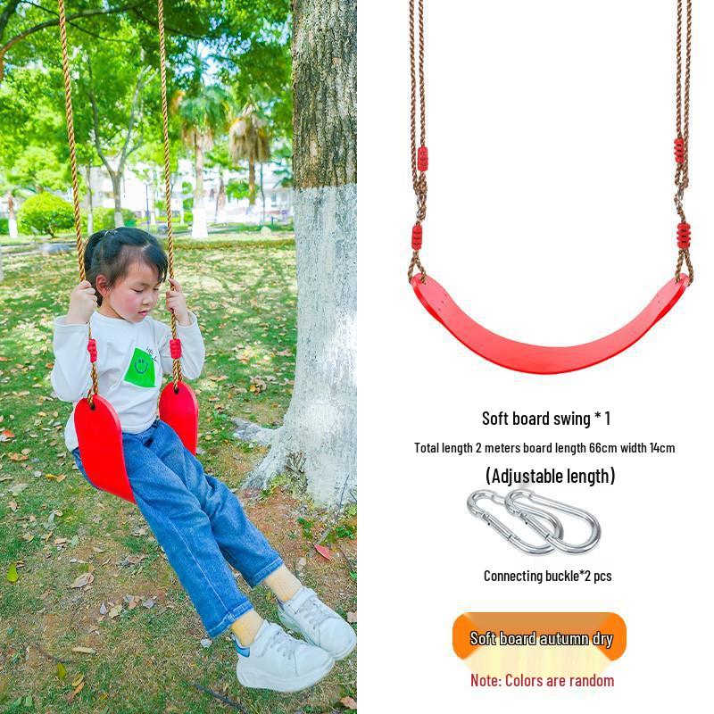 Outdoor Kids' Rope Ladder Swing for Sensory Integration and Climbing Activities