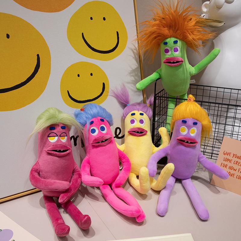 New Ugly Sausage Monster Gap Family Doll Birthday Gift Sand Sculpture DIY Styling Plush Toy