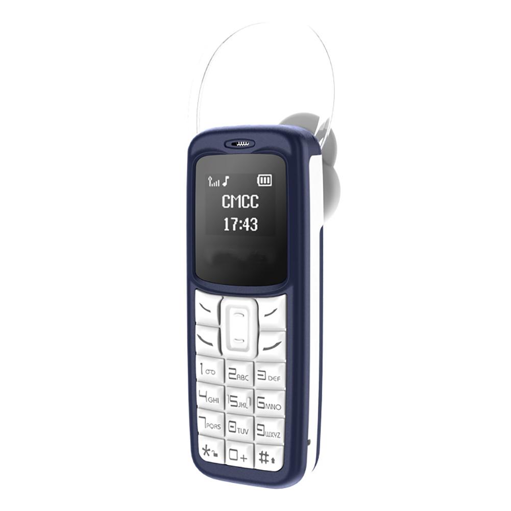 BM30 Bluetooth Mini Earphone Feature Phone Dual SIM Dual Standby Dialer Backup Mobile Phone