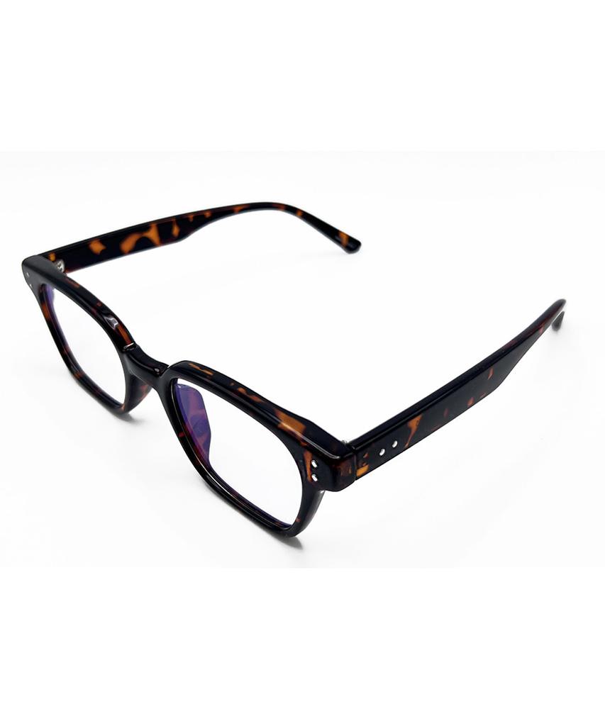 MAISON MASTER Arrow Leopard Glasses