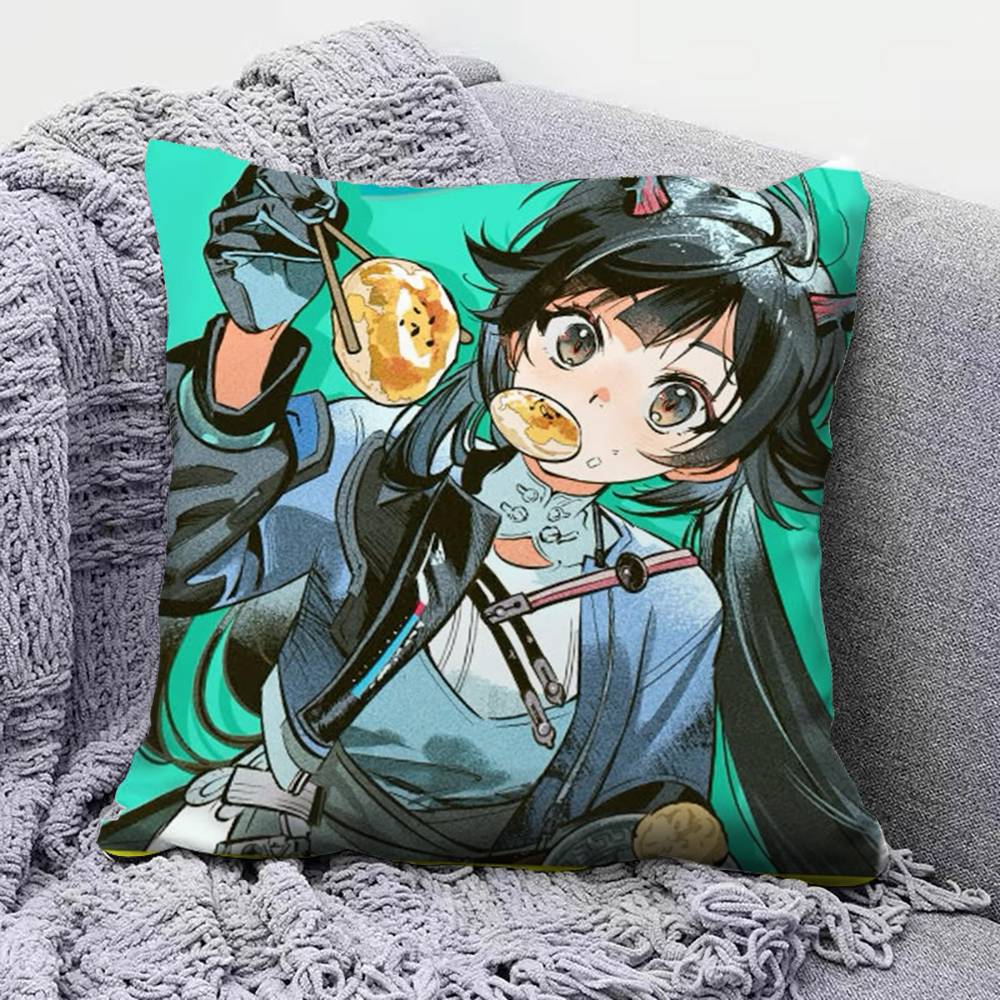 Chen Qianyu Arknight Endfield Home Sofa Cushion Covers and Aecorative Custom Pillow Covers