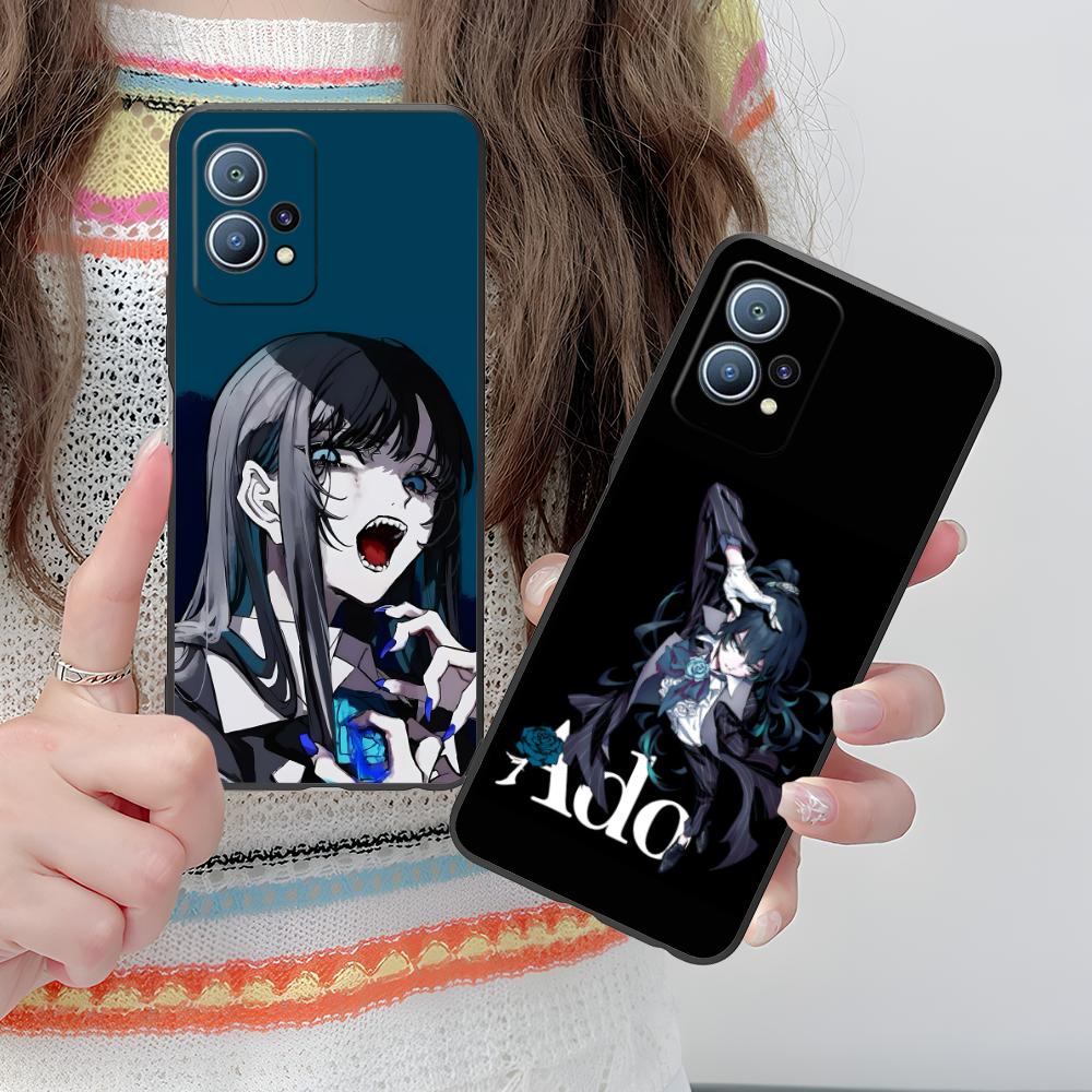 Ado Rose Anime Mobile Phone Case for Huawei P60 P50 P40 P30 P20 P10 P9 P8 Pro Lite Plus Colorful Printing Cover Luxury Pretty