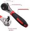 Adjustable 6-22MM Ratchet Wrench – Multifunctional Open-End Tool