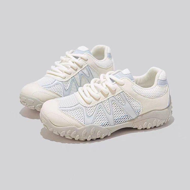 Popular super fire breathable mesh sports moral training shoes women's 2025 summer new versatile casual little white women's shoes