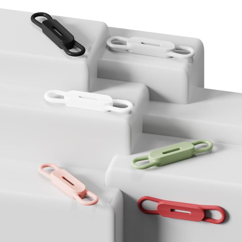 Flexibler magnetischer Silikon-Stifthalter, wiederverwendbar, verstellbar, für Bürotisch, Kühlschrank, Whiteboard, Zubehör