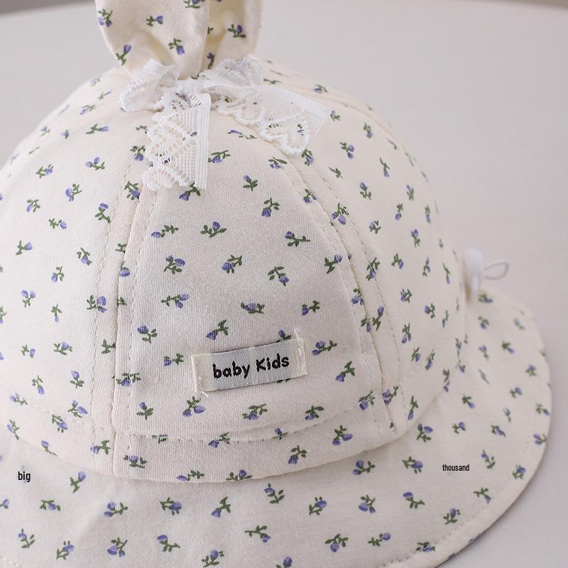 2026 Spring/Summer Korean Style Cute Unisex Baby Bucket Hat: Fresh, Stylish Sun Protection for Travel