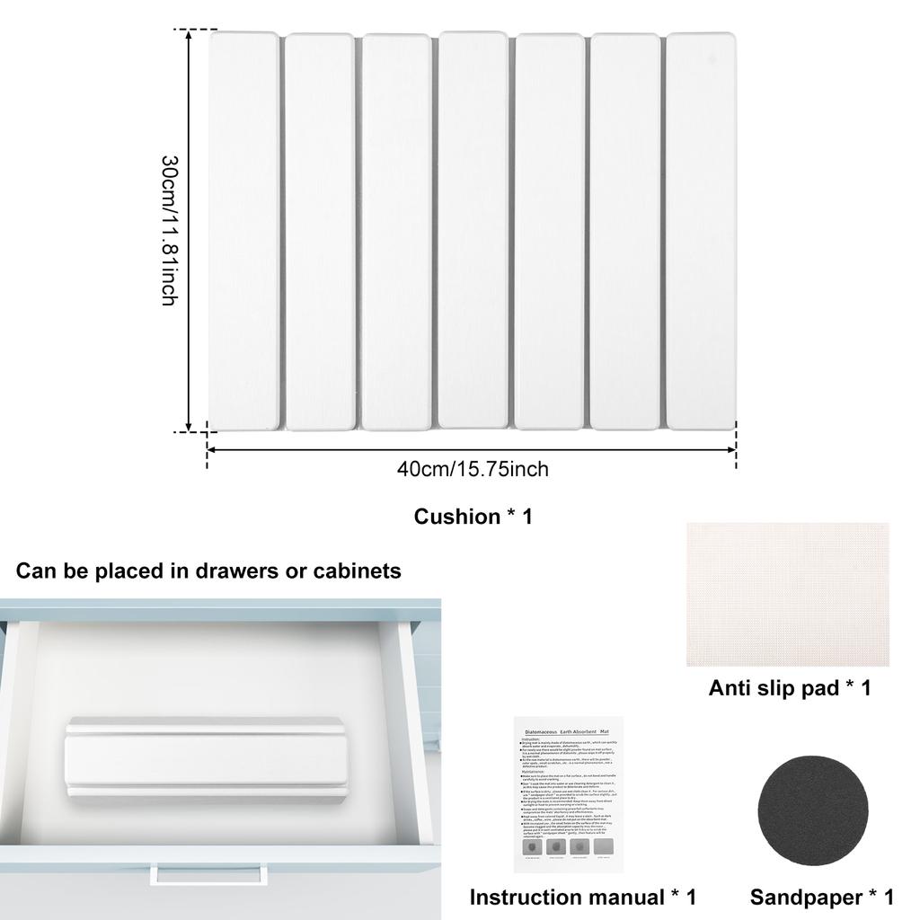 Stone Drying Mat Foldable Stone Dish Drying Mat Nonslip Stone Drying Pad Reusable Dish Drainer Mat Stone Kitchen Drying Mat