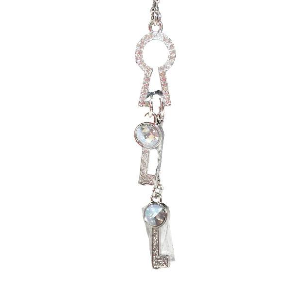SWAROVSKI key motif top Necklace Not specified Silver unisex Used