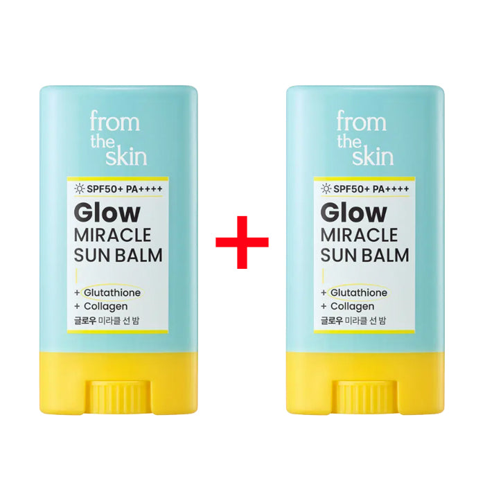 FROM THE SKIN Glow Miracle Sun Balm 10g x 2ea (SPF50+ PA++++)