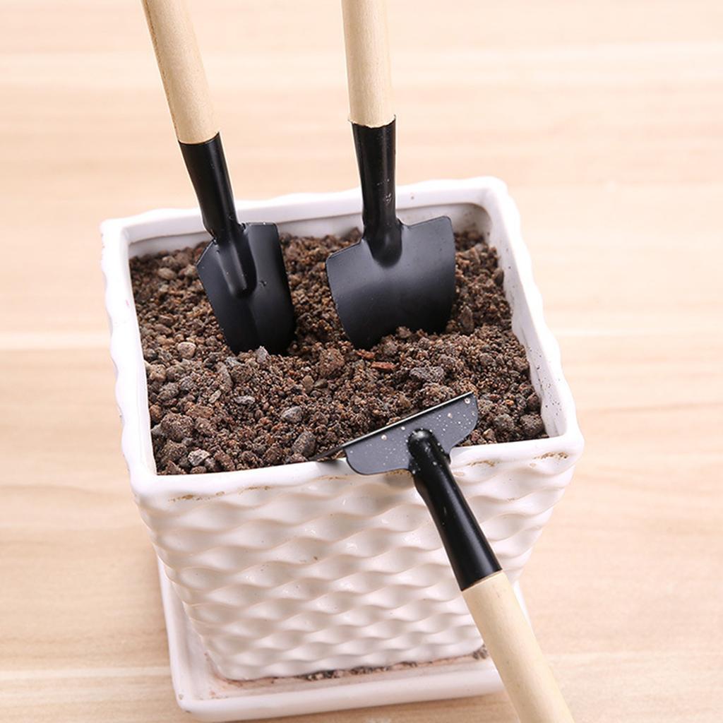 3 Set Gardening Loosening Tools, 6.8 Inch Small Metal Loosening Soil And Weeding Gardening Hand Tools For Planting And Flower
