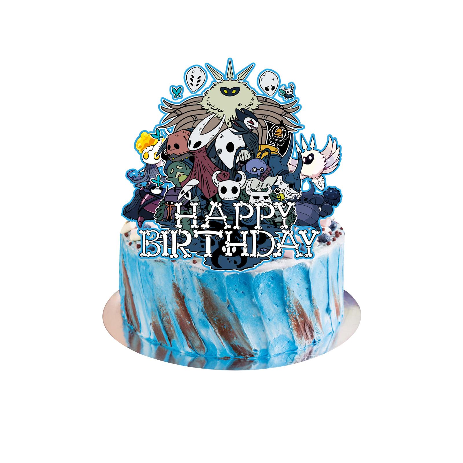 

Баннер для украшения тематической вечеринки по случаю дня рождения, флажки, флажок для торта, воздушные шары - Набор One Size