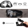 Dirt Bike Goggles ATV Off-Road Riding Motorcycle Motocross Glasses With Sun UV Protection Balaclava Full Face Cover