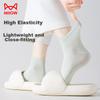 MiiOW Women's Mesh Socks [100% Pure Cotton ] Autumn And Winter Low-Cut Short Socks Breathable Cotton Socks 5 Pairs Mixed Colors