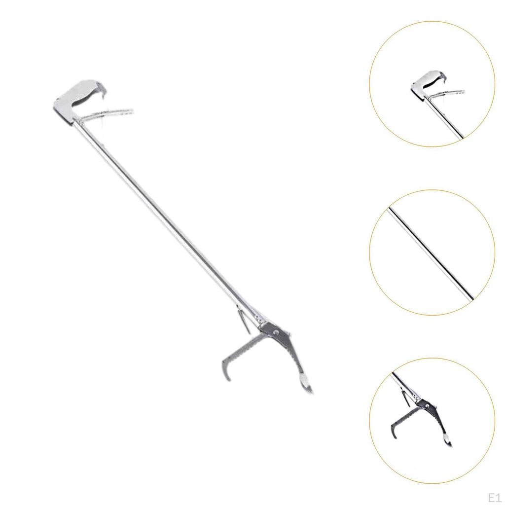 Snake Tongs with Lock Outdoor Heavy Duty Easy To Clean Reptile Catcher