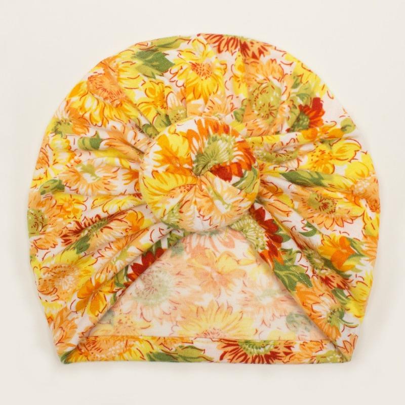 New Baby Donut Hat, Creative Indian Children's Pullover Hat, Thin Soft Baby Cap