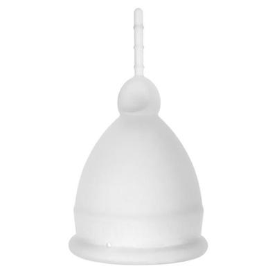 Menstrual Cup - Transparent - Size L - Unisex - Adult