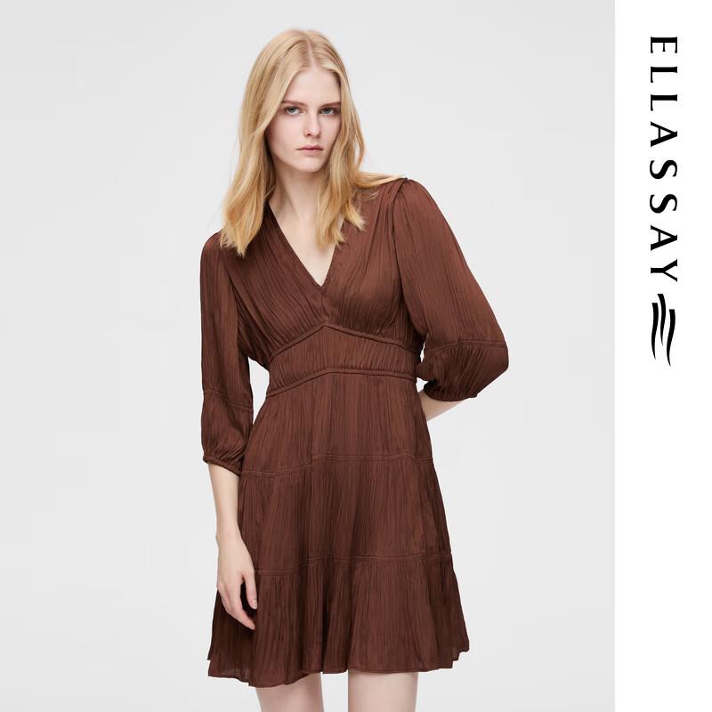 ELLASSAY 2025 Early Spring French Elegant Short Dress