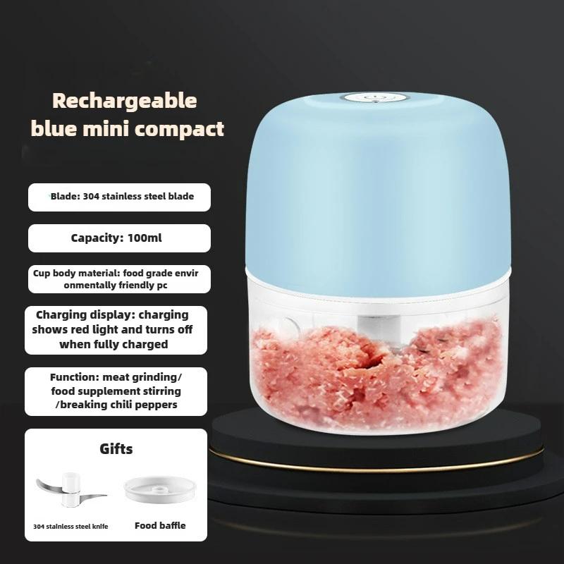 Elektryczna praska do czosnku Maszynka do czosnku bezprzewodowa Artefakt Mini krajalnica do czosnku