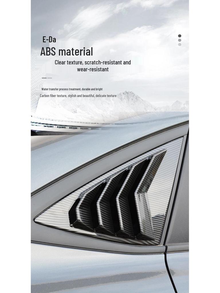 Changan Qiyuan A05 Rear Window Louver Trim Decor