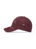 Emelbi Vintage Embossed Damaged Unstructured Ball Cap Ny (D.Wine)