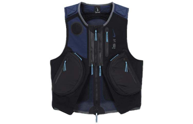 Nike ISPA Vests Unisex Crew Neck Moderate Workwear FB2376-010 M