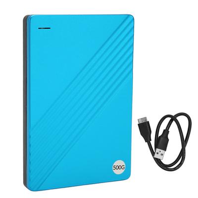 External Hard Drive Ultrathin 2.5 Inch USB 3.0 Aluminium Alloy Plug and Play Mobile Hard Disk for