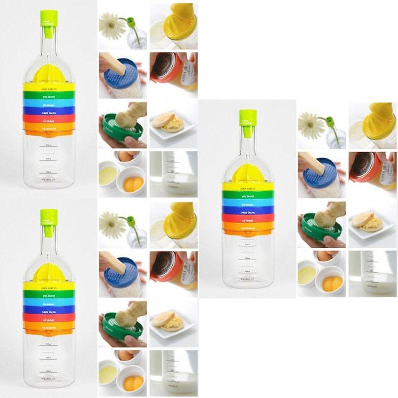 Versatile Multifunction 8 In 1 Kitchen Tools Slicer Grater Essential Gadget For Daily Use