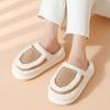 Cotton Slippers Autumn and Winter New Indoor Home Warm Plush Outer Slippers Couple