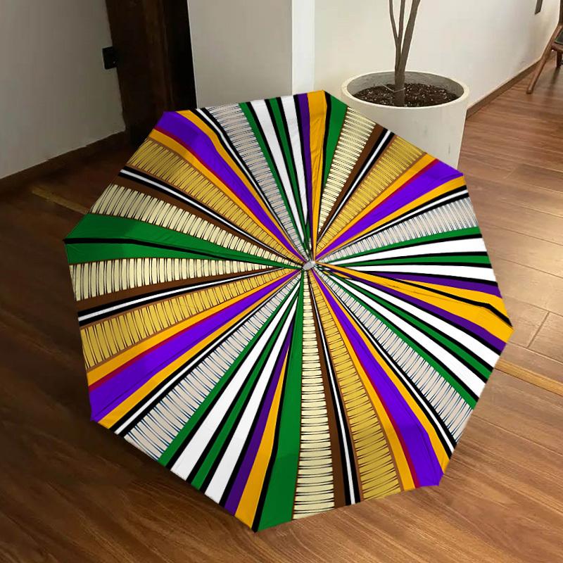 

1pc Abstract Pattern Automatic Open/Close Umbrella, Formal Events - Ideal Gift for Family or Friends, Outdoor Accessory yy251211263