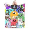 Gartens of Banbans Plush Blanket Children  Flannel Throw Blanket For Couch Chair Warm Soft Customized Quality Bedspread