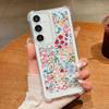 Colorful Flowers Phone Case For Samsung Galaxy S25 Edge S24 FE S25 S24 S23 S22 Ultra A36 A56 A16 A55 A54 A15 5G Clear TPU Cover