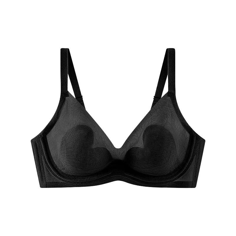 

Чашечка лепестков лотоса сексуальное кружево чистый ветер кристальная чашка бесшовное нижнее белье большая грудь маленький антипровисающий бюстгальтер XL