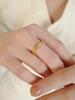 Tulip Line Open Ring