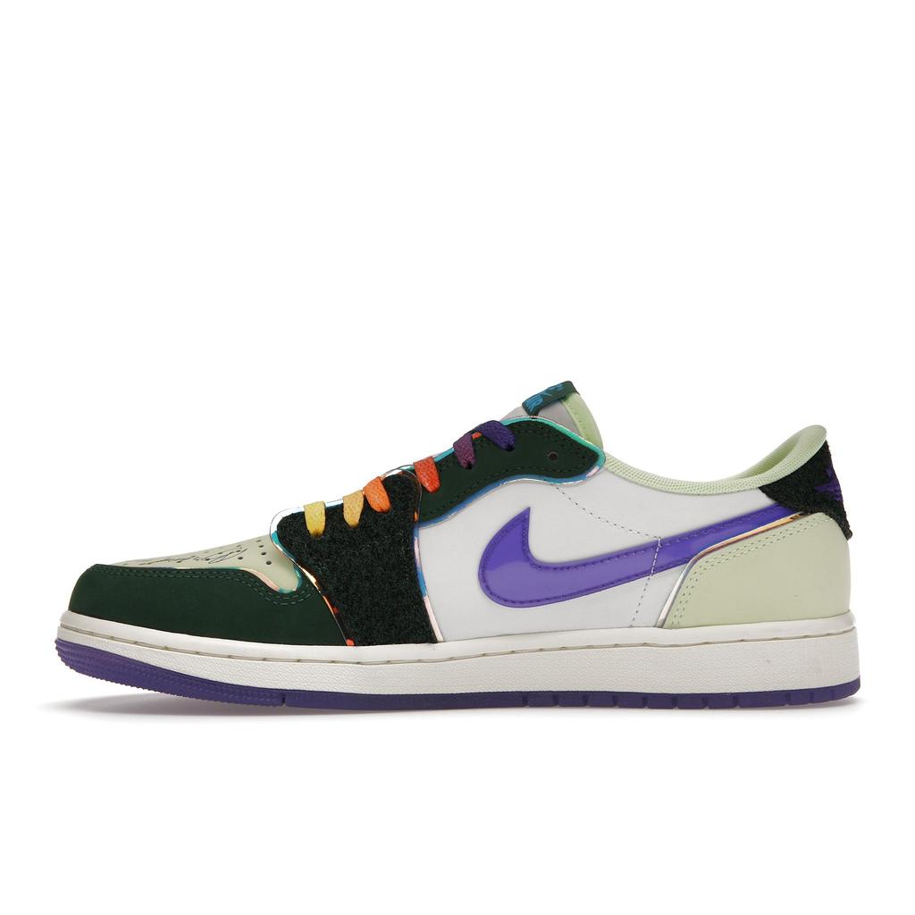 Air Jordan 1 Retro Low OG Doernbecher 2023 Unisexové Tenisky Zelená Gorge-Green Court-Purple FD9665-351