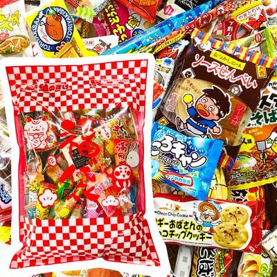 Bag Design Assortment of Candy 100 Items [Lucky Bag]