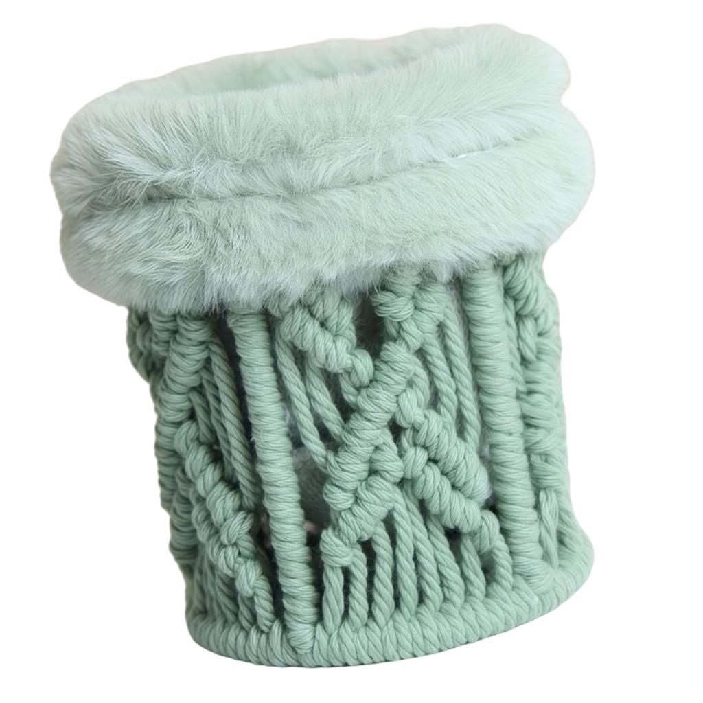 Bohemian Cotton Rope Pen Eyeglass Holder Multipurpose Fabric Storage Organizer For Desk Office Home Decor