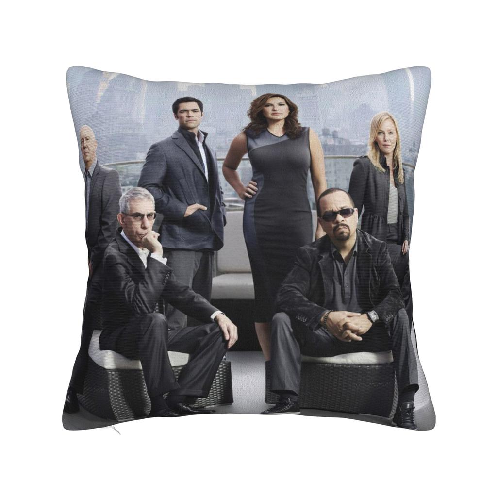 Warm Seat Law Order SVU Decoration Pillowcase Merch Pillow Covers Square Multi-Size