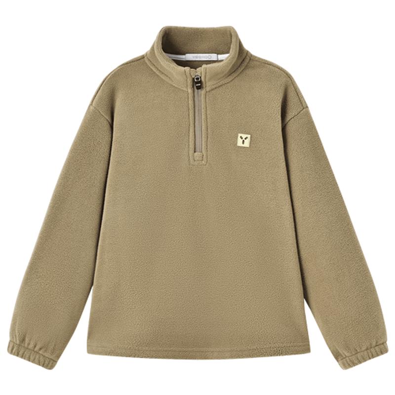 YEEHOO Unisex Children's Fleece Mock Neck Long-Sleeve Sweatshirt