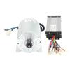 2000W 48V Brushless Motor Controller Throttle Pedals Refit Chain Spocket Conversion Kit