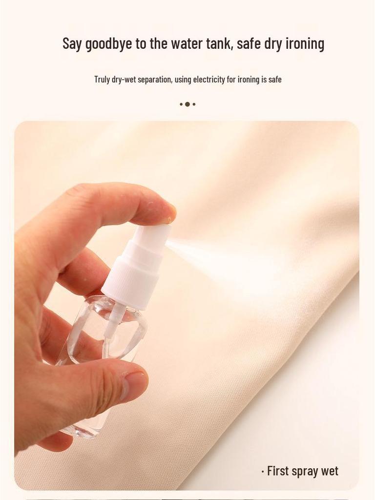Portable Wireless Rechargeable Low-Power Garment Steamer for Dorms