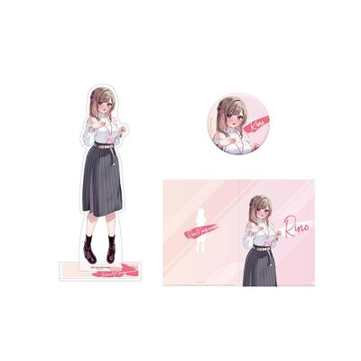 RIP Trip Imokuma Rinno Set [acrylic Stand, Can Badge, Clear File]