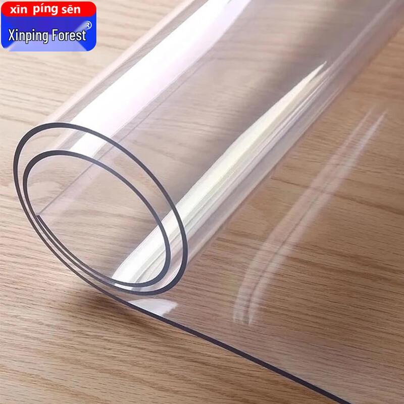 Clear PVC Waterproof Table Protector Mat 160x80cm