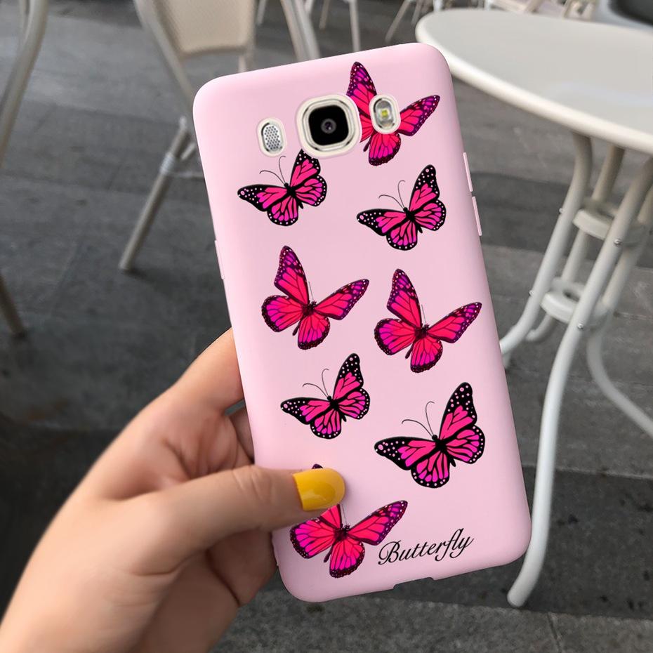 Soft TPU Case For Samsung J7 J5 J3 2016 Phone Case Flower Printed Silicone Cute Back Cover For Samsung Galaxy J3 J5 7 2016 Funda