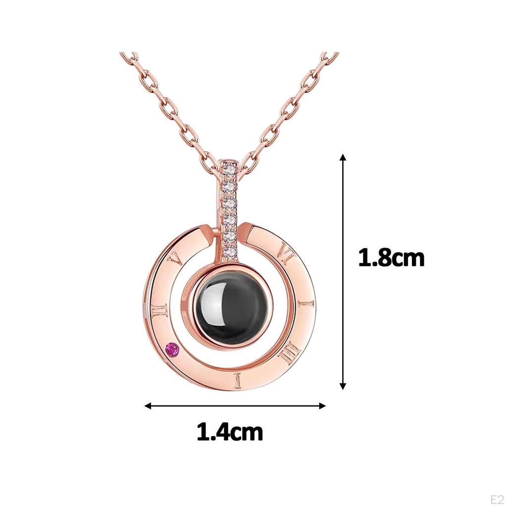 Elegante Herz-Anhänger-Halskette für Damen - Perfektes Valentinstagsgeschenk für sie