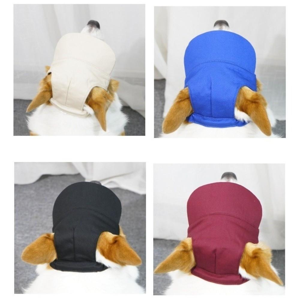 Sun Protection Dog Sun Hat with Ear Holes Pet Visor Hat Handsome Summer Cat Cap  Outdoor Sports