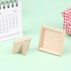 1Set 1:12 Dollhouse Miniature Photo Frame With Rear Cover Simulation Furniture Model Living Scene Decor Toy Doll House Accessories
