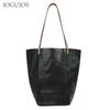 Genuine Leather Large Capacity Tote Bag for Women - High-End Commuter Shoulder Bag