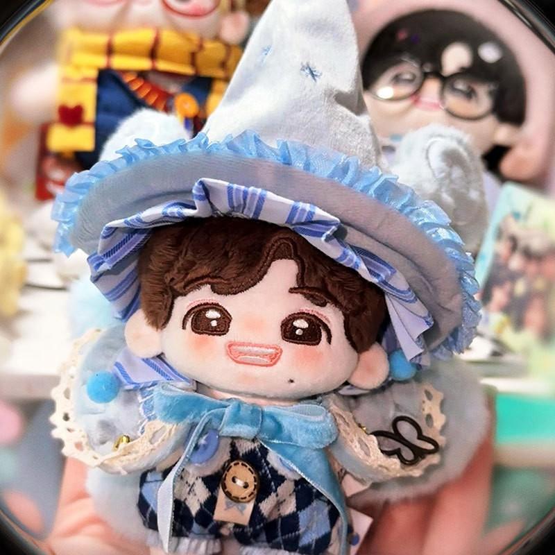 10cm Cotton Doll Outfit Blue Mage Costume DIMOO Newborn Diary Series Clothing Only