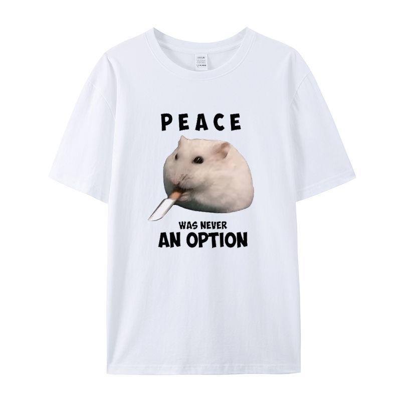 Fun Mouse Printed T-Shirt Summer Vintage Kawaii Men's and Women's Surfing Beach T-Shirt Unisex Breathable Casual Top