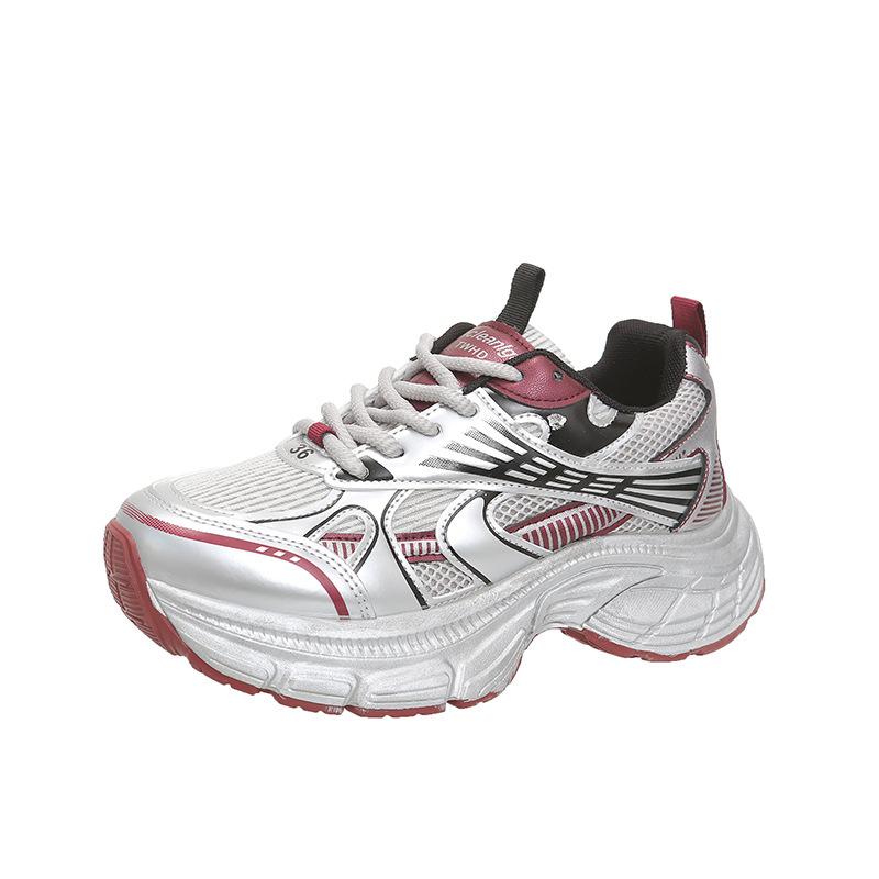 Light luxury high-end inner height-increasing women's shoes, new lightweight thick-soled small muffin shoes in spring and autumn